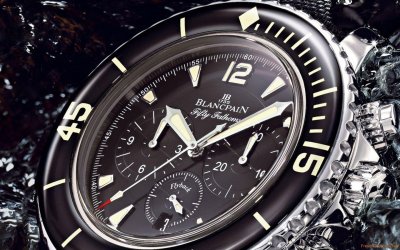 Часами Blancpain