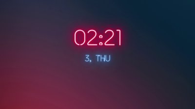 Обои на часы