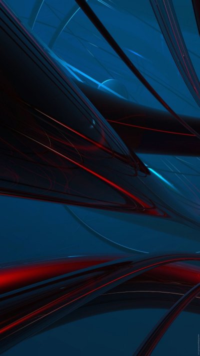 Синяя абстракция