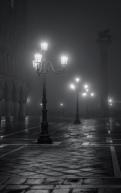 Город ночью