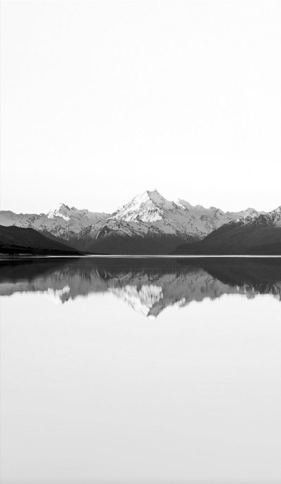 Черно белый Минимализм