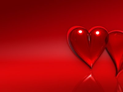 Парные обои сердце
