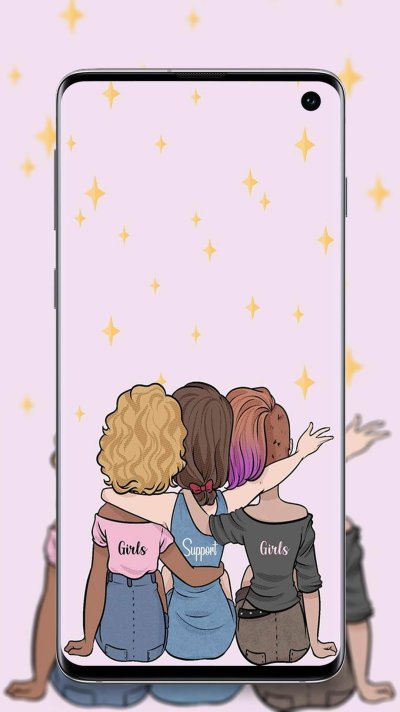 Прикольные парные обои на телефон