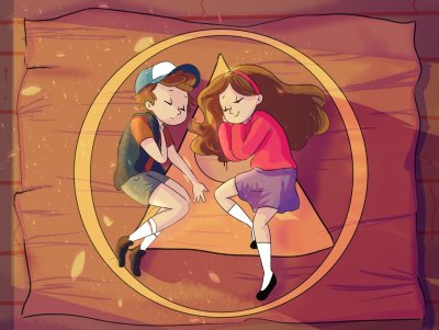 Гравити Фолз Мэйбл и Диппер