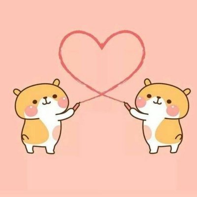 Милые парные рисунки