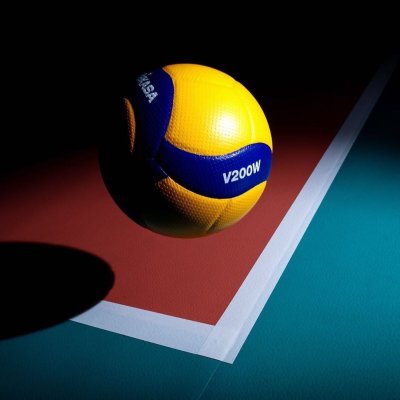 Красивый волейбольный мяч