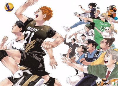 Аниме волейбол Haikyuu