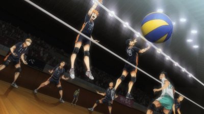 Микаса волейбол аниме