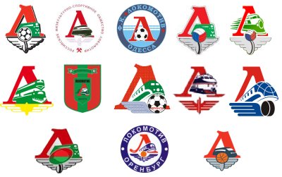 Логотип футбольной команды Локомотив