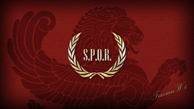 Знамя Рима SPQR