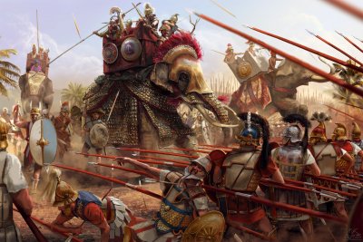 Александр Македонский боевые слоны