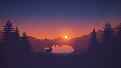Фон Firewatch 4k