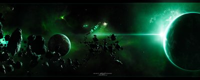 Космос на два монитора