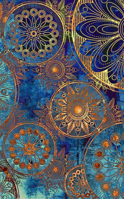 Орнамент в индийском стиле