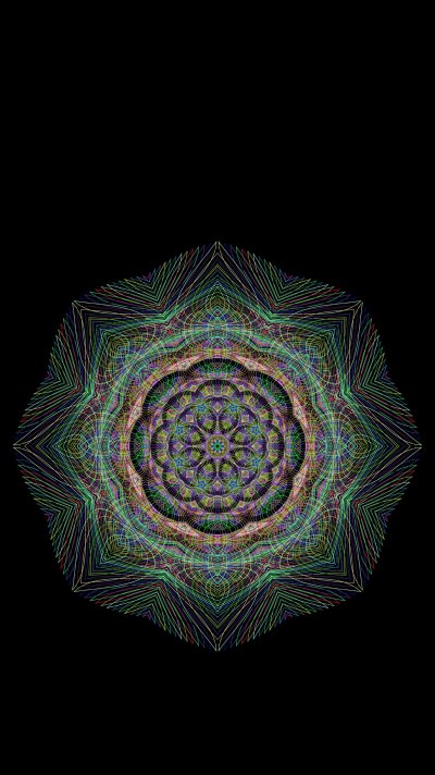 Денежная Мандала на айфон
