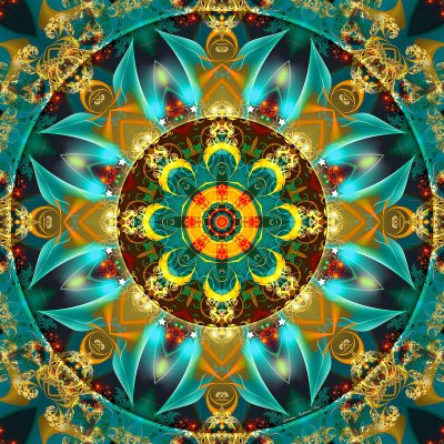 Мандала колодец Акаши