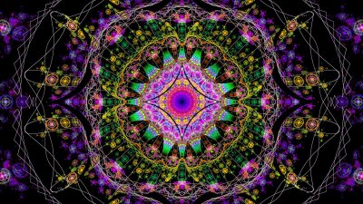 Мандала денежная спираль