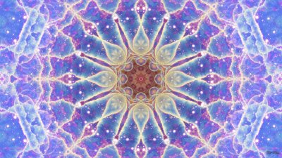 Мандала фрактал Меркурий