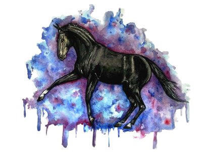 Красивые рисунки лошадей