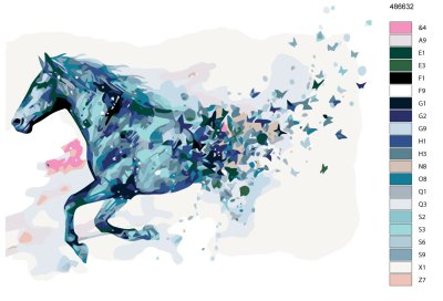 Лошади в акварельных рисунках Елены Швец