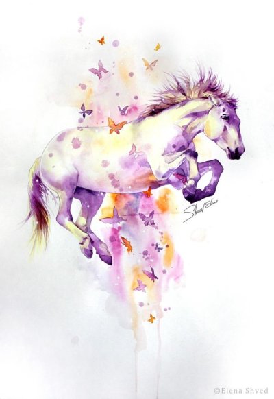 Елена Швед акварель