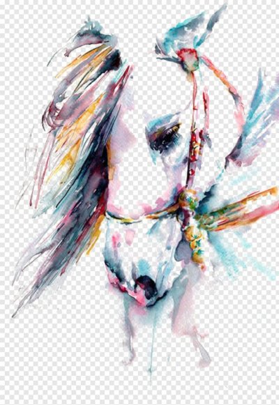 Лошадь абстракция