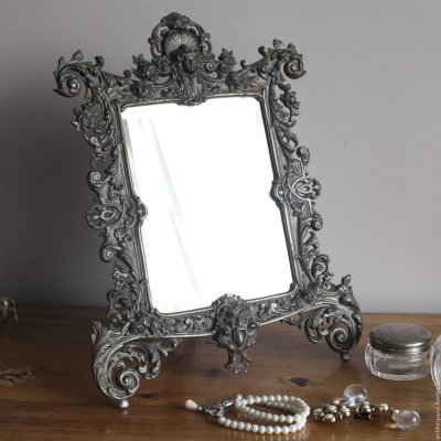 Зеркало настольное антикварное