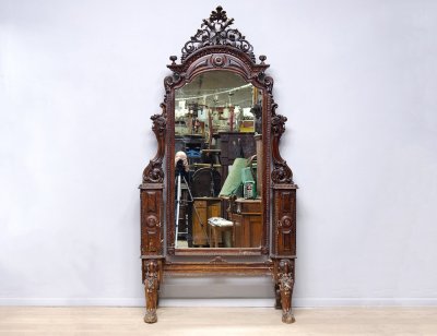 Зеркало псише антиквариат