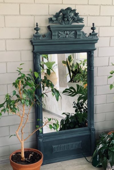 Зеркало в раме из наличника