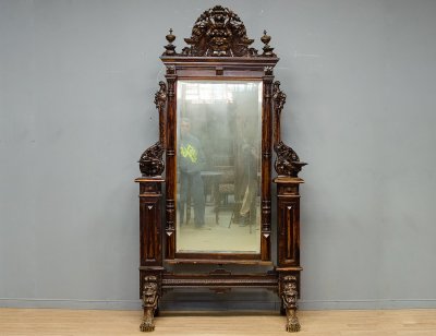 Зеркало псише антикварное