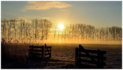 Деревенский пейзаж фото
