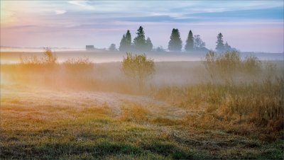 Осеннее утро в России