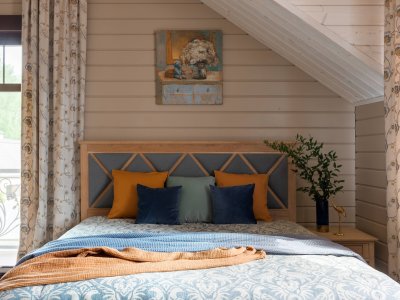 Тиккурила имитация бруса в интерьере