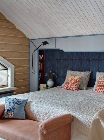 Спальня на мансарде