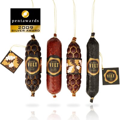 Оригинальная упаковка колбасы