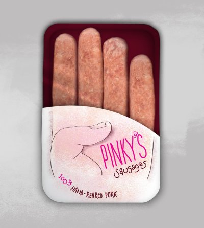 Креативные упаковки сосисок