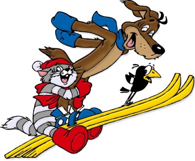 Новогодние герои Простоквашино Матроскин