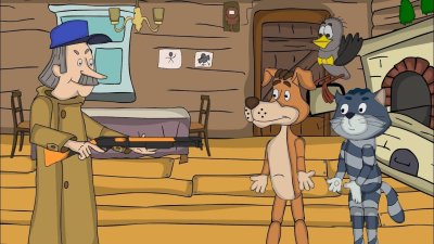 Трое из Простоквашино кот Матроскин