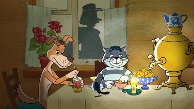 Кот Матроскин Простоквашино мультфильм