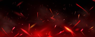 Красный фон с искрами
