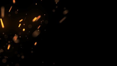 Искры от костра