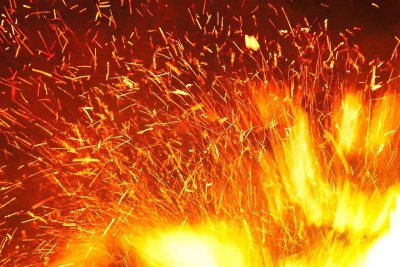 Огненные искры