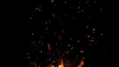Искры на черном