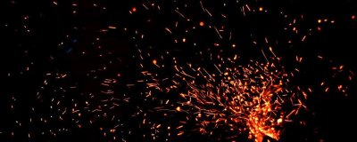 Красные искры