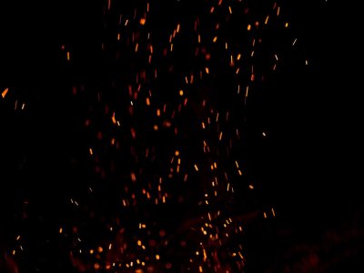 Блики от костра