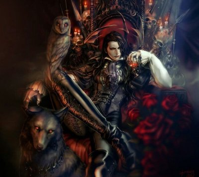 Дракула Король вампиров арт