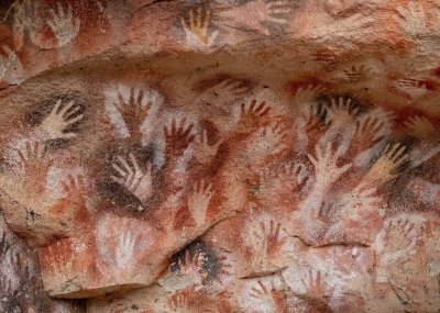 Пещера Альтамира Отпечатки рук
