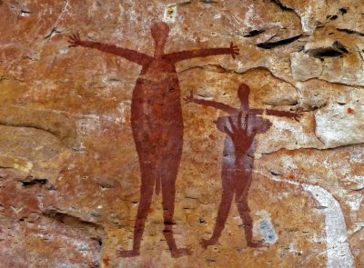 Наскальные росписи бушменов