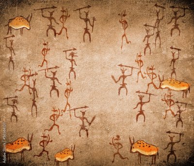 Наскальная живопись Тассилин Аджер