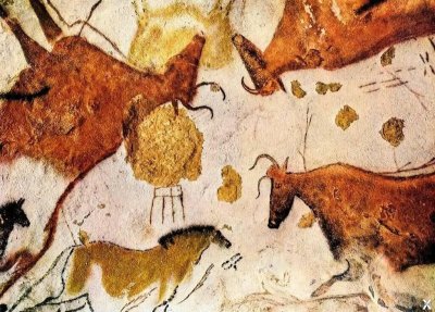 Пещерная живопись пещера Ласко
